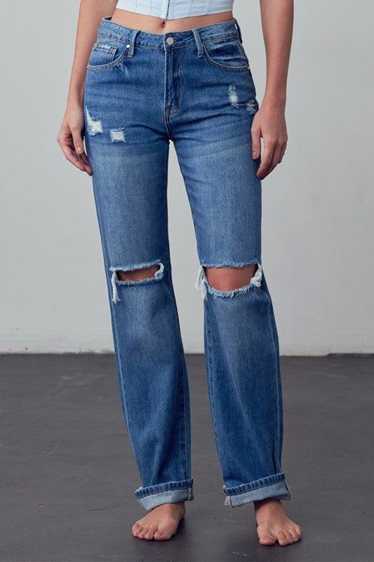 CHARLOTTE STRAIGHT LEG JEANS