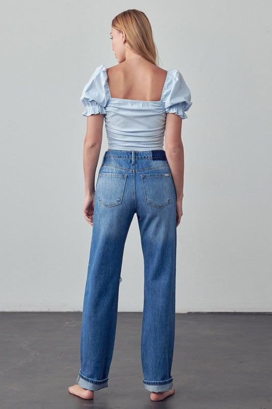 CHARLOTTE STRAIGHT LEG JEANS