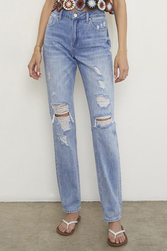 L.A. STRAIGHT LEG JEANS