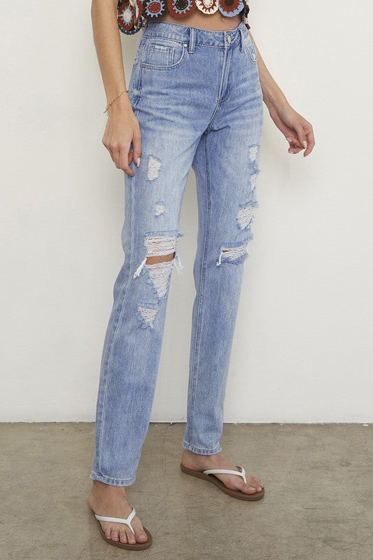 L.A. STRAIGHT LEG JEANS