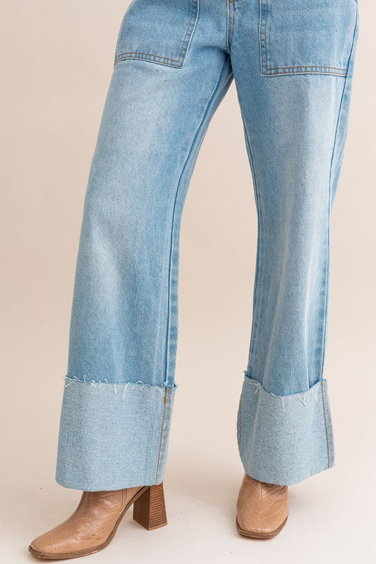 KANSAS CITY WIDE LEG JEANS