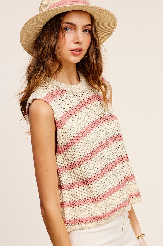 COASTAL BREEZE KNIT TOP