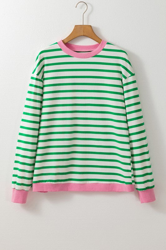 CANDY STRIPE PULLOVER