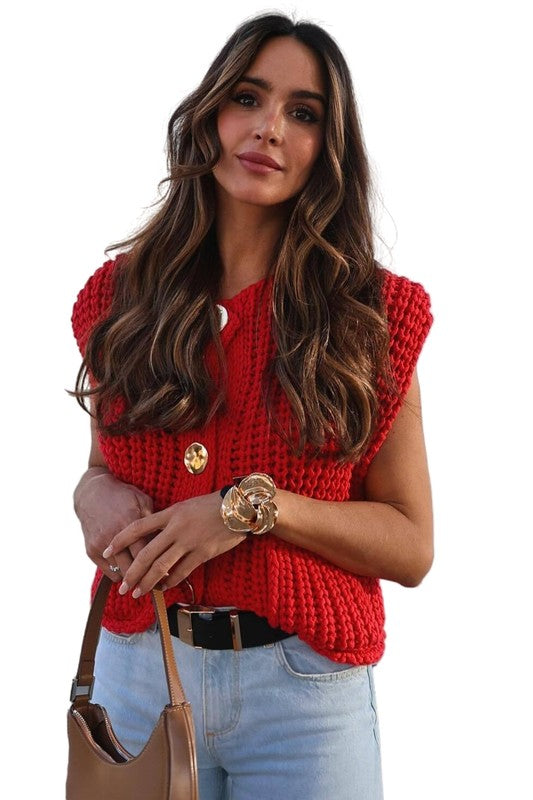 CHUNKY SWEATER VEST