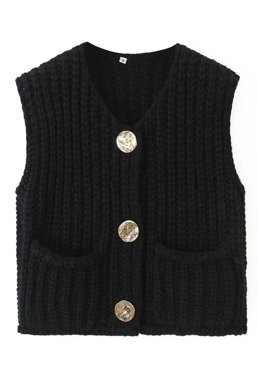 CHUNKY SWEATER VEST